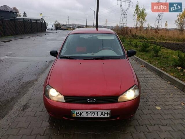 Красный ВАЗ 1117 Калина, объемом двигателя 1.6 л и пробегом 260 тыс. км за 1650 $, фото 3 на Automoto.ua