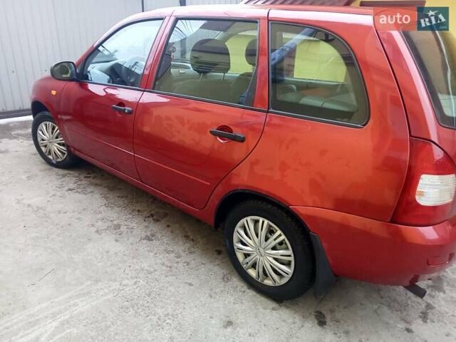 Красный ВАЗ 1117 Калина, объемом двигателя 1.6 л и пробегом 94 тыс. км за 2800 $, фото 2 на Automoto.ua