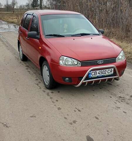 Красный ВАЗ 1117 Калина, объемом двигателя 1.6 л и пробегом 154 тыс. км за 3600 $, фото 1 на Automoto.ua