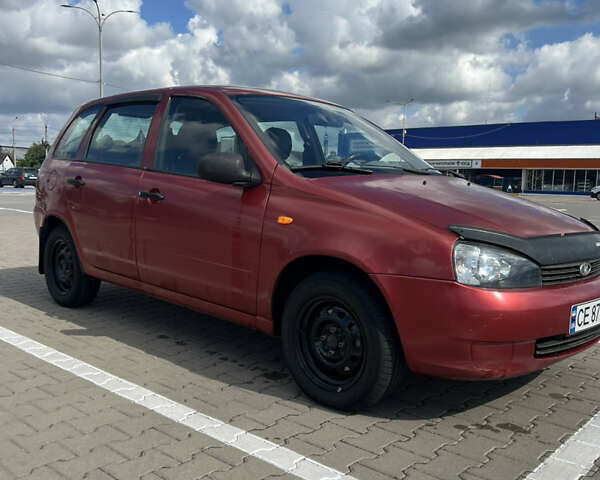 Красный ВАЗ 1117 Калина, объемом двигателя 1.39 л и пробегом 50 тыс. км за 2200 $, фото 3 на Automoto.ua