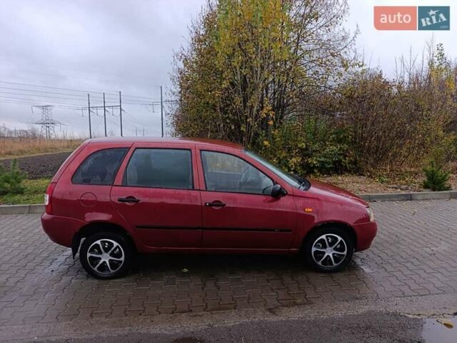 Красный ВАЗ 1117 Калина, объемом двигателя 1.6 л и пробегом 260 тыс. км за 1650 $, фото 7 на Automoto.ua