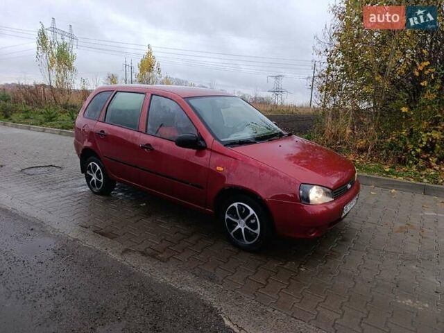 Красный ВАЗ 1117 Калина, объемом двигателя 1.6 л и пробегом 260 тыс. км за 1650 $, фото 6 на Automoto.ua