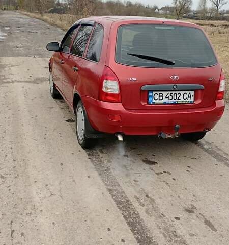 Красный ВАЗ 1117 Калина, объемом двигателя 1.6 л и пробегом 154 тыс. км за 3600 $, фото 3 на Automoto.ua