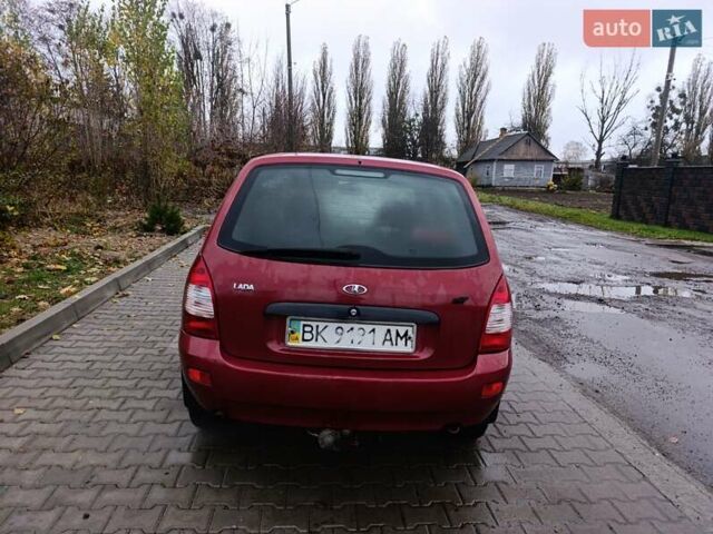 Красный ВАЗ 1117 Калина, объемом двигателя 1.6 л и пробегом 260 тыс. км за 1650 $, фото 11 на Automoto.ua