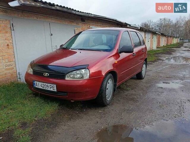 Красный ВАЗ 1117 Калина, объемом двигателя 1.6 л и пробегом 190 тыс. км за 2150 $, фото 7 на Automoto.ua