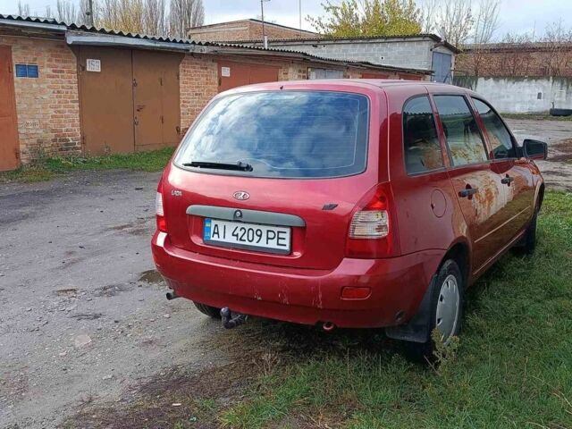 Красный ВАЗ 1117 Калина, объемом двигателя 1.6 л и пробегом 190 тыс. км за 2150 $, фото 2 на Automoto.ua