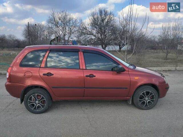 Красный ВАЗ 1117 Калина, объемом двигателя 1.4 л и пробегом 88 тыс. км за 3600 $, фото 15 на Automoto.ua