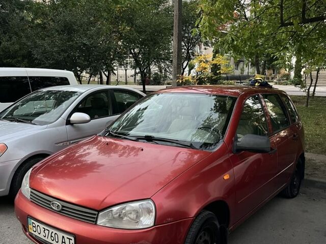 Красный ВАЗ 1117 Калина, объемом двигателя 1.4 л и пробегом 120 тыс. км за 1809 $, фото 2 на Automoto.ua