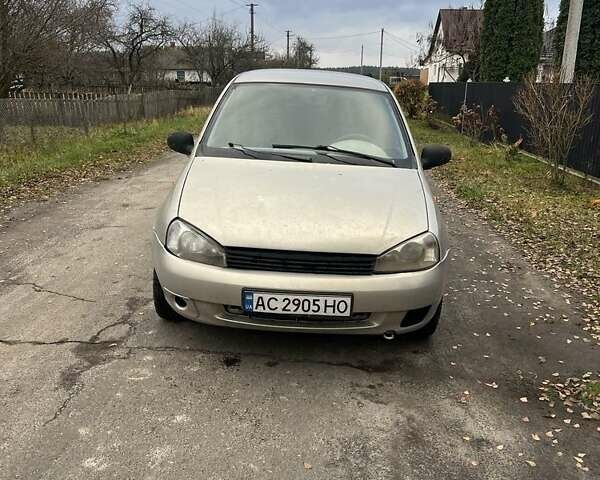 Серый ВАЗ 1117 Калина, объемом двигателя 1.6 л и пробегом 352 тыс. км за 1750 $, фото 6 на Automoto.ua