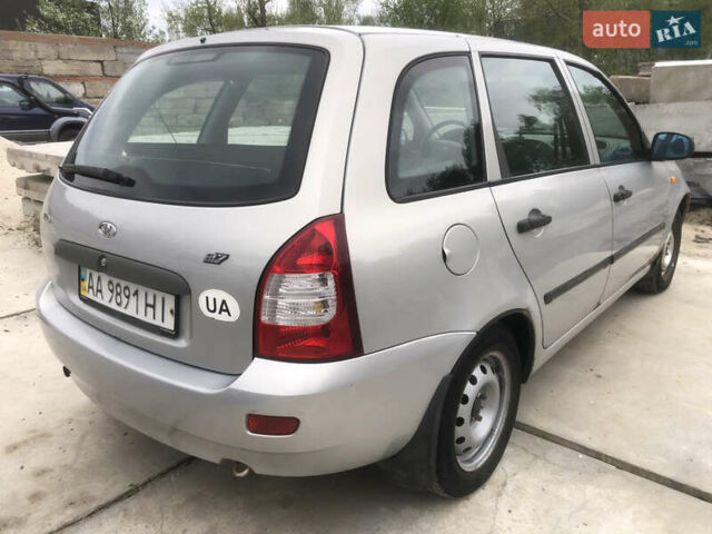 Серый ВАЗ 1117 Калина, объемом двигателя 1.39 л и пробегом 165 тыс. км за 1300 $, фото 4 на Automoto.ua