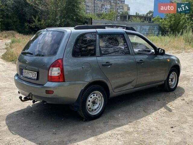 Серый ВАЗ 1117 Калина, объемом двигателя 1.4 л и пробегом 112 тыс. км за 2200 $, фото 1 на Automoto.ua