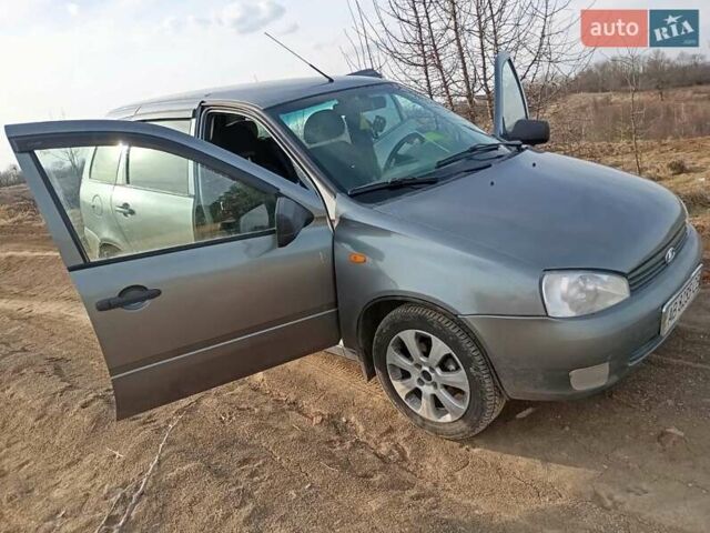 Серый ВАЗ 1117 Калина, объемом двигателя 1.4 л и пробегом 161 тыс. км за 3000 $, фото 3 на Automoto.ua