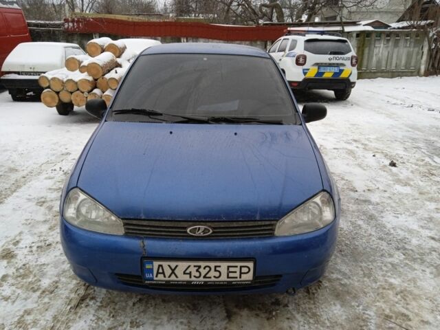 Синий ВАЗ 1117 Калина, объемом двигателя 1.6 л и пробегом 200 тыс. км за 1513 $, фото 1 на Automoto.ua