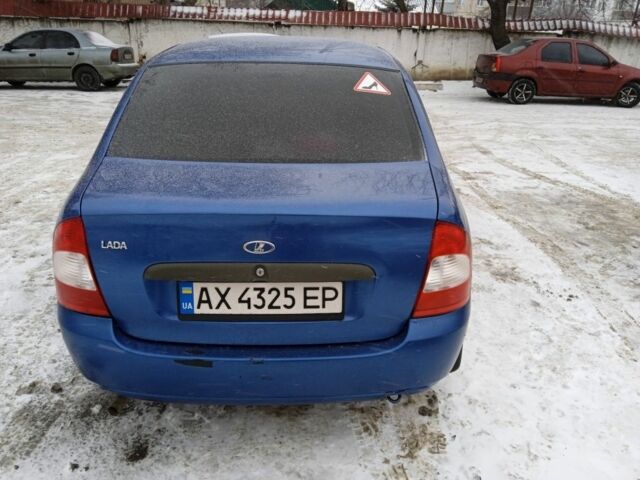 Синий ВАЗ 1117 Калина, объемом двигателя 1.6 л и пробегом 200 тыс. км за 1513 $, фото 3 на Automoto.ua