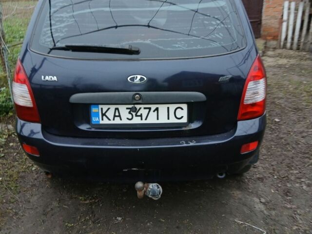 Синий ВАЗ 1117 Калина, объемом двигателя 1.4 л и пробегом 160 тыс. км за 1700 $, фото 3 на Automoto.ua