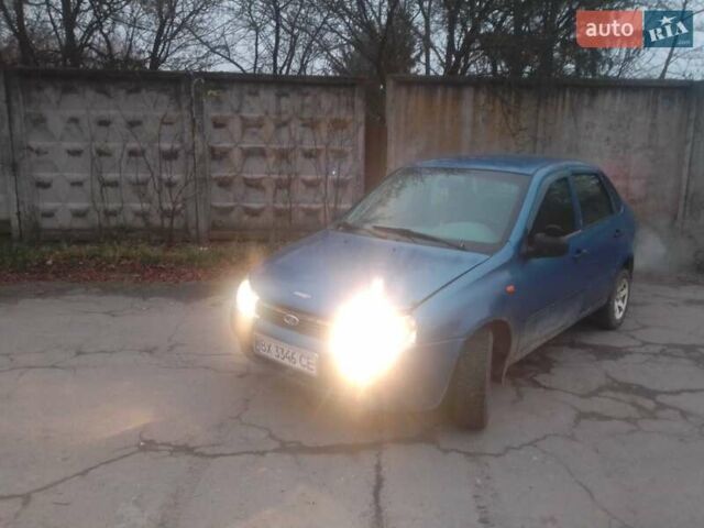 Синий ВАЗ 1117 Калина, объемом двигателя 1.6 л и пробегом 290 тыс. км за 1000 $, фото 5 на Automoto.ua