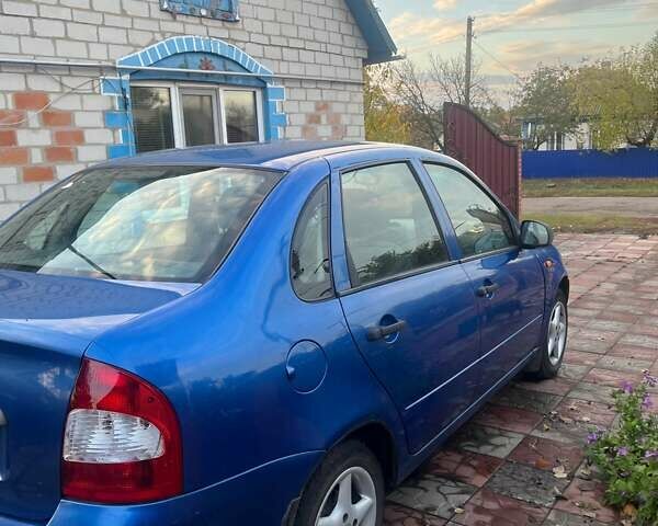 Синий ВАЗ 1117 Калина, объемом двигателя 1.6 л и пробегом 102 тыс. км за 1600 $, фото 1 на Automoto.ua