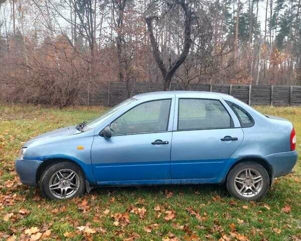 Синий ВАЗ 1117 Калина, объемом двигателя 1.6 л и пробегом 110 тыс. км за 1200 $, фото 7 на Automoto.ua