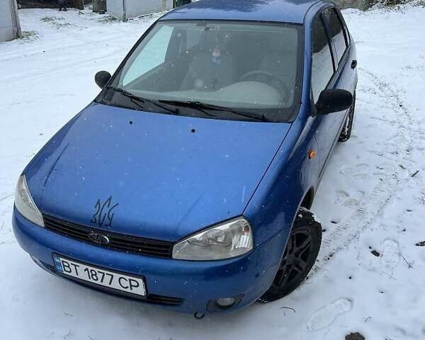 Синий ВАЗ 1117 Калина, объемом двигателя 1.6 л и пробегом 120 тыс. км за 2100 $, фото 3 на Automoto.ua