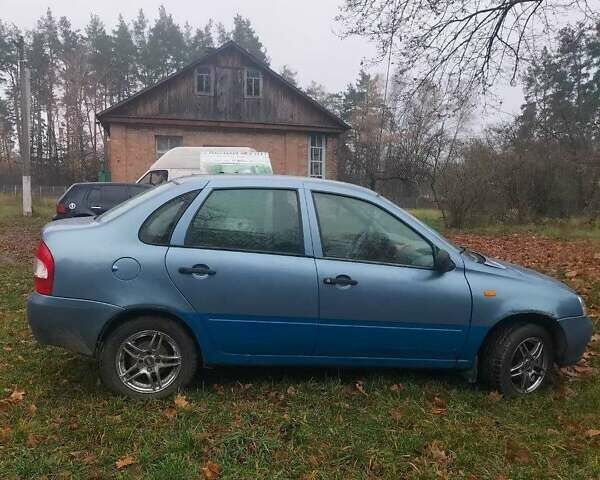 Синий ВАЗ 1117 Калина, объемом двигателя 1.6 л и пробегом 110 тыс. км за 1200 $, фото 6 на Automoto.ua
