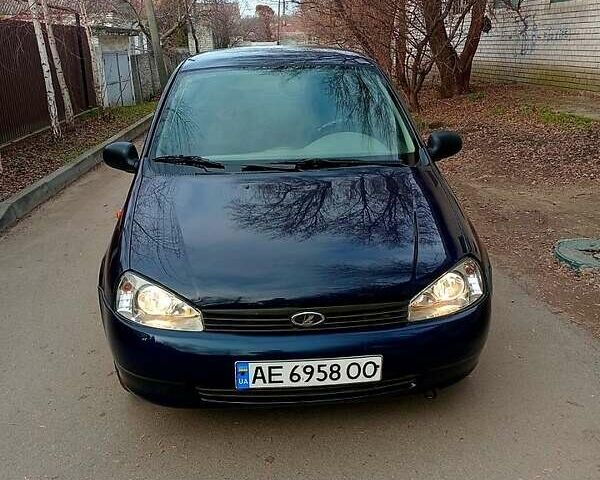 Синий ВАЗ 1117 Калина, объемом двигателя 1.6 л и пробегом 160 тыс. км за 2200 $, фото 1 на Automoto.ua