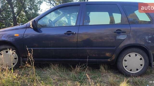 Синий ВАЗ 1117 Калина, объемом двигателя 1.6 л и пробегом 115 тыс. км за 2100 $, фото 3 на Automoto.ua