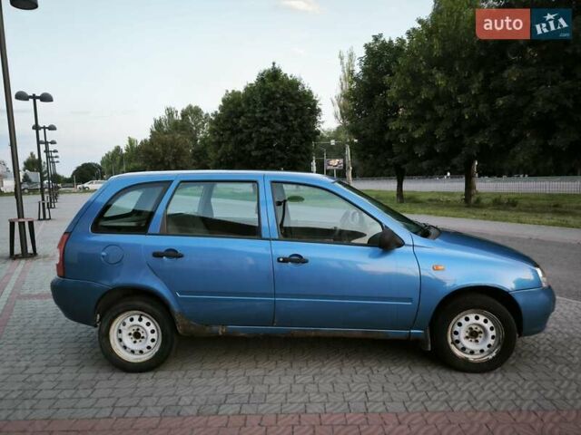 Синий ВАЗ 1117 Калина, объемом двигателя 1.6 л и пробегом 362 тыс. км за 1599 $, фото 5 на Automoto.ua
