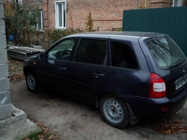 Синий ВАЗ 1117 Калина, объемом двигателя 1.6 л и пробегом 158 тыс. км за 1600 $, фото 1 на Automoto.ua