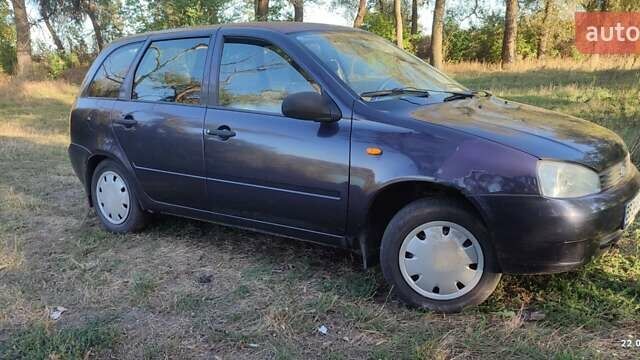 Синий ВАЗ 1117 Калина, объемом двигателя 1.6 л и пробегом 115 тыс. км за 2100 $, фото 5 на Automoto.ua