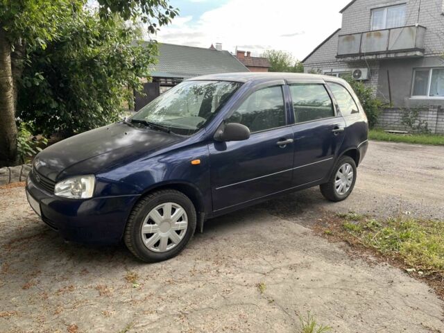 Синий ВАЗ 1117 Калина, объемом двигателя 1.6 л и пробегом 120 тыс. км за 2100 $, фото 4 на Automoto.ua