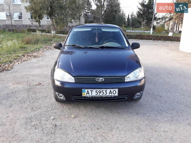 Синій ВАЗ 1117 Калина, об'ємом двигуна 1.4 л та пробігом 55 тис. км за 3100 $, фото 1 на Automoto.ua