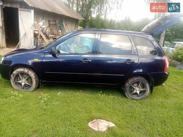 Синій ВАЗ 1117 Калина, об'ємом двигуна 1.6 л та пробігом 180 тис. км за 3300 $, фото 2 на Automoto.ua
