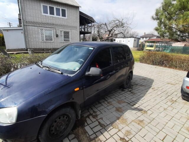 Синий ВАЗ 1117 Калина, объемом двигателя 1.4 л и пробегом 152 тыс. км за 2200 $, фото 1 на Automoto.ua