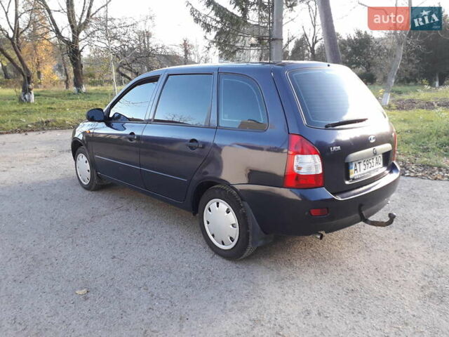 Синій ВАЗ 1117 Калина, об'ємом двигуна 1.4 л та пробігом 55 тис. км за 3100 $, фото 11 на Automoto.ua