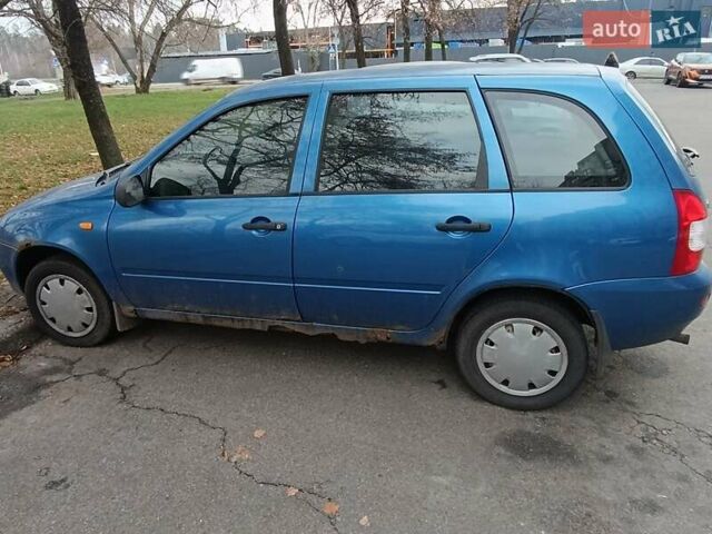 Синий ВАЗ 1117 Калина, объемом двигателя 1.39 л и пробегом 140 тыс. км за 2500 $, фото 2 на Automoto.ua