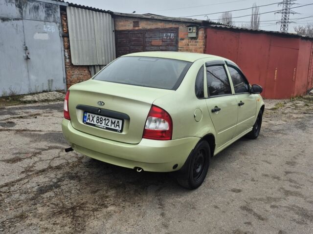 Зеленый ВАЗ 1117 Калина, объемом двигателя 1.6 л и пробегом 220 тыс. км за 1450 $, фото 3 на Automoto.ua