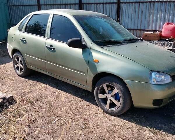 Зеленый ВАЗ 1117 Калина, объемом двигателя 1.6 л и пробегом 170 тыс. км за 1700 $, фото 3 на Automoto.ua