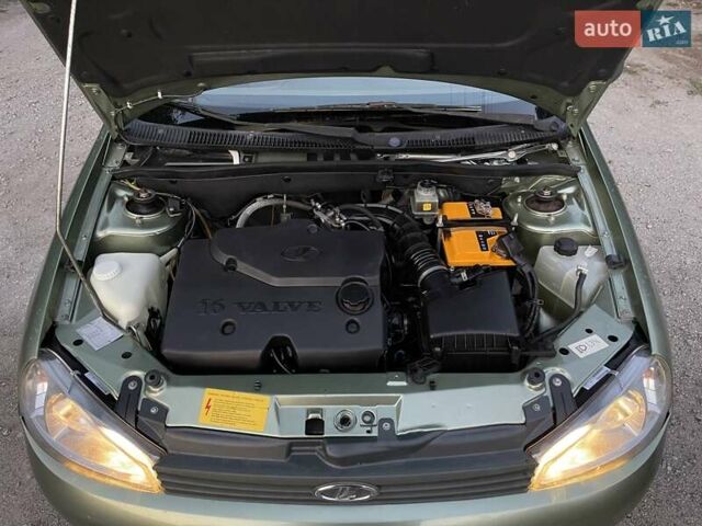 Зелений ВАЗ 1117 Калина, об'ємом двигуна 1.39 л та пробігом 65 тис. км за 3200 $, фото 57 на Automoto.ua