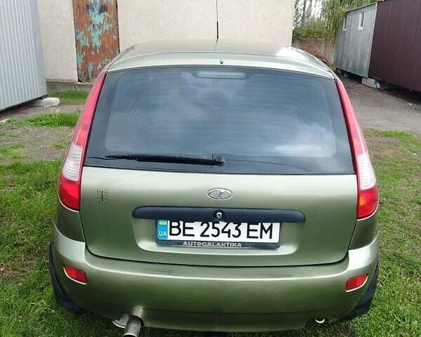 ВАЗ 1117 Калина 2008 у Вознесенске на Automoto.ua Зелений ВАЗ 1117 Калина, об'ємом двигуна 1.4 л та пробігом 315 тис. км за 2228 $, фото 2 на Automoto.ua