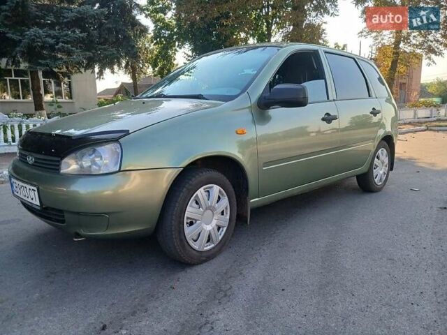 Зеленый ВАЗ 1117 Калина, объемом двигателя 1.4 л и пробегом 219 тыс. км за 2999 $, фото 7 на Automoto.ua