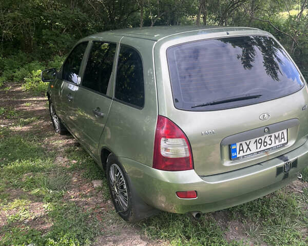 Зеленый ВАЗ 1117 Калина, объемом двигателя 1.39 л и пробегом 160 тыс. км за 3950 $, фото 4 на Automoto.ua