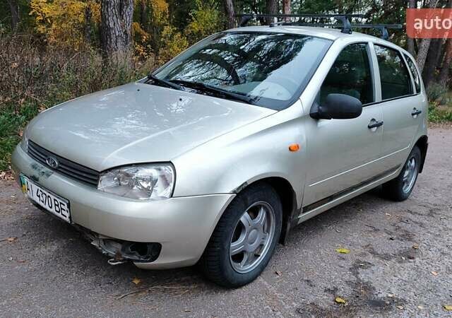 Бежевый ВАЗ 1119 Калина, объемом двигателя 1.6 л и пробегом 183 тыс. км за 1150 $, фото 4 на Automoto.ua