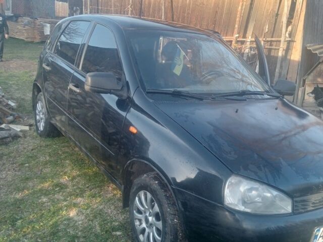 Чорний ВАЗ 1119 Калина, об'ємом двигуна 1.6 л та пробігом 165 тис. км за 1650 $, фото 1 на Automoto.ua