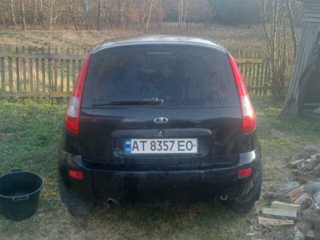 Чорний ВАЗ 1119 Калина, об'ємом двигуна 1.6 л та пробігом 165 тис. км за 1650 $, фото 3 на Automoto.ua