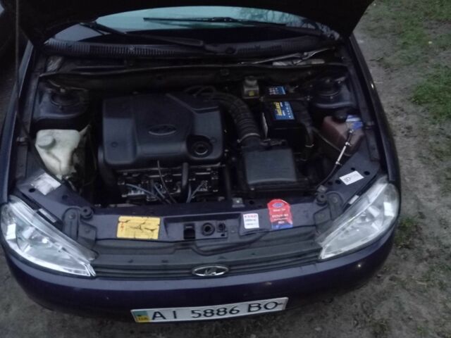 Фіолетовий ВАЗ 1119 Калина, об'ємом двигуна 1.6 л та пробігом 260 тис. км за 1800 $, фото 8 на Automoto.ua