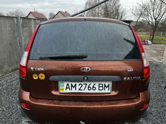 Коричневий ВАЗ 1119 Калина, об'ємом двигуна 1.6 л та пробігом 156 тис. км за 1400 $, фото 3 на Automoto.ua