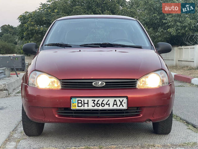 Красный ВАЗ 1119 Калина, объемом двигателя 1.6 л и пробегом 30 тыс. км за 2800 $, фото 1 на Automoto.ua