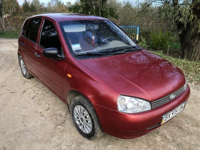 ВАЗ 1119 Калина 2007 у Тернополі на Automoto.ua Червоний ВАЗ 1119 Калина, об'ємом двигуна 1.6 л та пробігом 190 тис. км за 1700 $, фото 8 на Automoto.ua