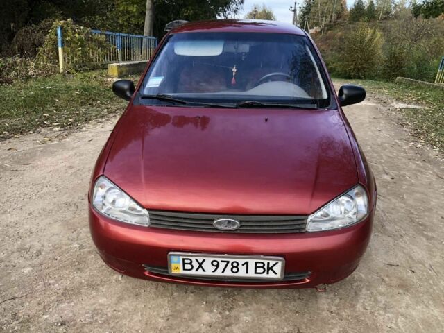 ВАЗ 1119 Калина 2007 у Тернополі на Automoto.ua Червоний ВАЗ 1119 Калина, об'ємом двигуна 1.6 л та пробігом 190 тис. км за 1700 $, фото 1 на Automoto.ua