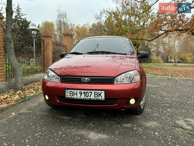 Красный ВАЗ 1119 Калина, объемом двигателя 1.6 л и пробегом 24 тыс. км за 4200 $, фото 1 на Automoto.ua